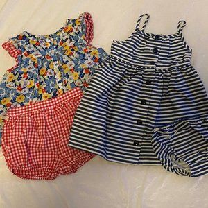 Ralph Lauren 18m Bubble Set and Dress